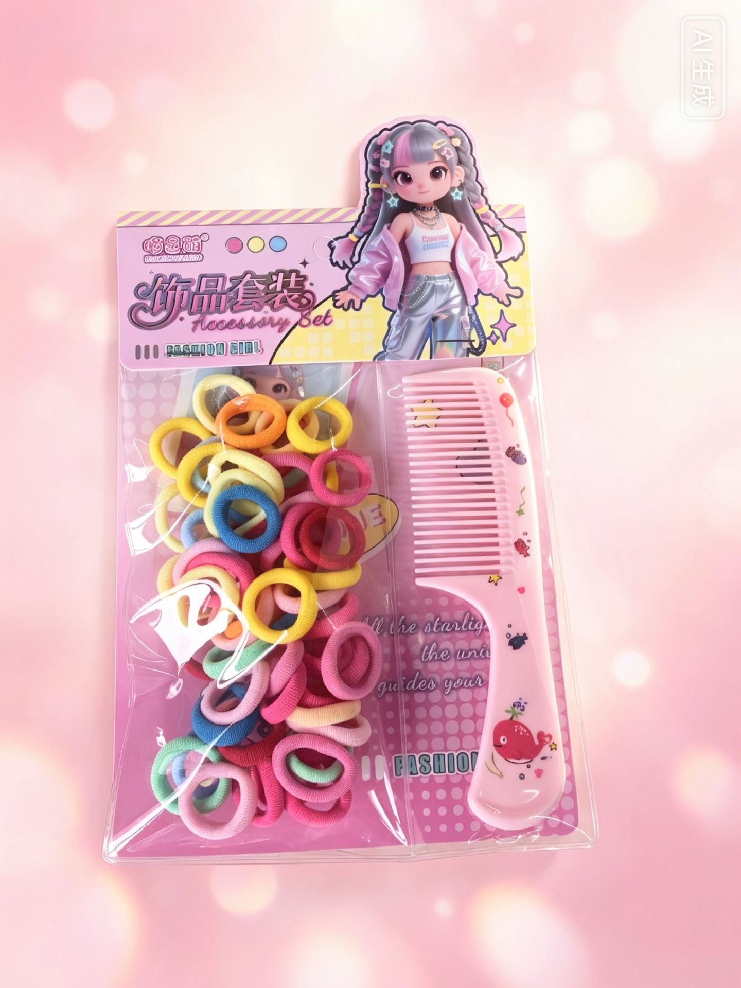 Alta elasticidad de los niños sin lesiones en la banda elástica del cabello, anillos para el cabello de los bebés 2026 nueva cuerda para la cabeza de las niñas image 14