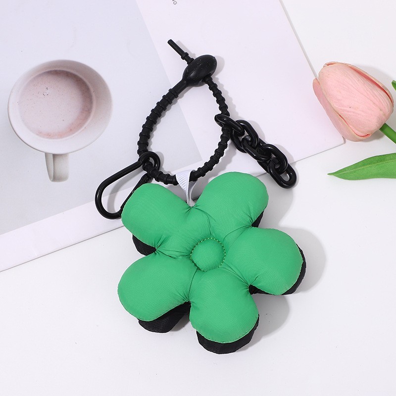 2色の5つの花のキーホルダーのペンダントDIY携帯の携帯の携帯のイヤホンのカバーのかわいい少女のカバンのペンダントのアクセサリー|undefined