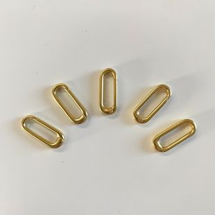 Brass Cast Lobster Clasp Oval Bracelet Clasp Necklace Clasp DIY Jewelry Necklace Spring Clasp Accessories