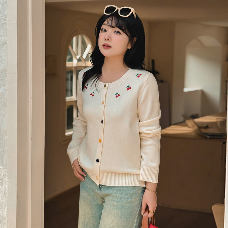  春  XL-3XL 大きいサイズ カーディガン