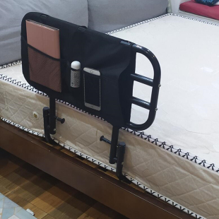 Bed Guardrail for the Elderly, Anti-Fall and Anti-Falling Bedside Handle, Stand-Up Aid for the Elderly, Get-Up Aid, Retractable Railing