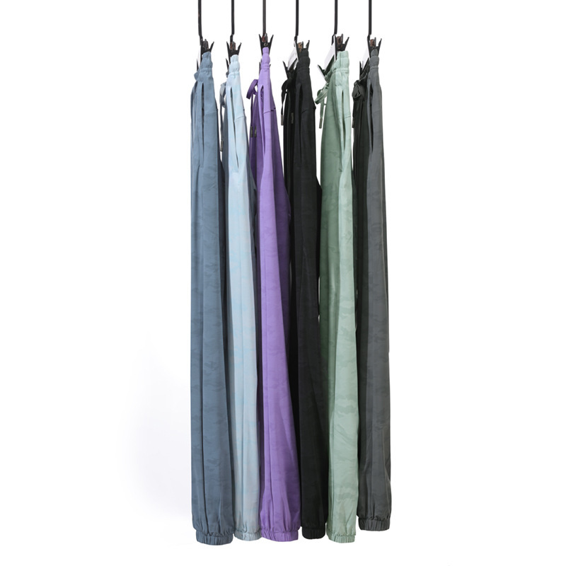 2024 pantalones de secado rápido de seda de hielo para mujer, estilo fino de verano, deportes al aire libre, pantalones de protección solar de secado rápido, fitness y transpirable