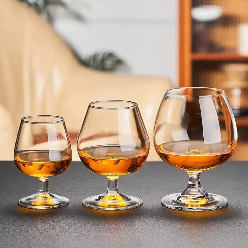 Crystal wineglass for whiskey