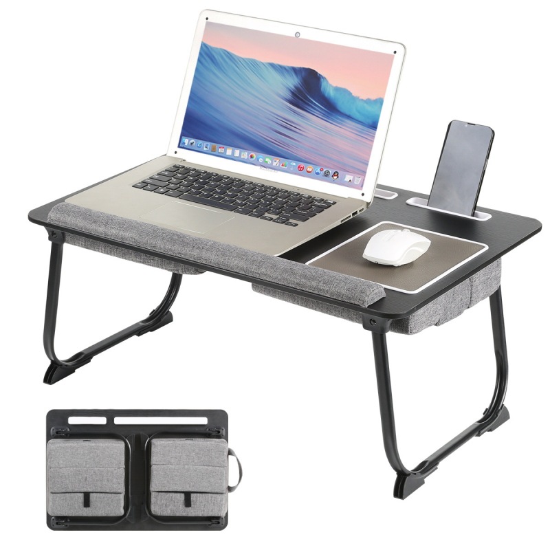 Mu Mujia Folding Table Laptop Bed Computer Desk Lazy Height Lap Desk Bed Desk