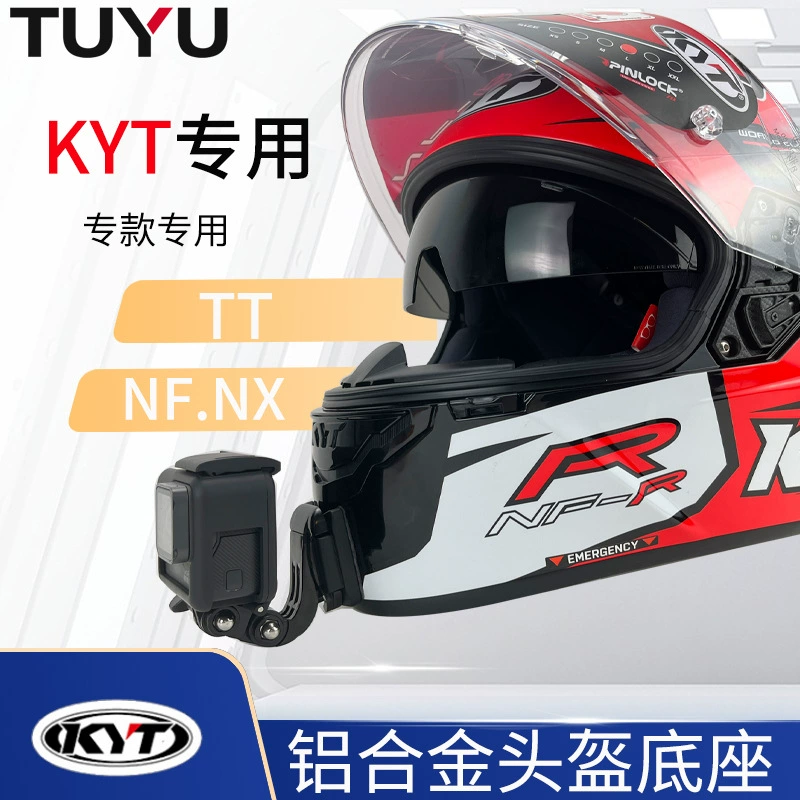 KYT NF/NX TT шлем кронштейн для подбородка GoPro insta360X3 камера аксессуары для езды на мотоцикле