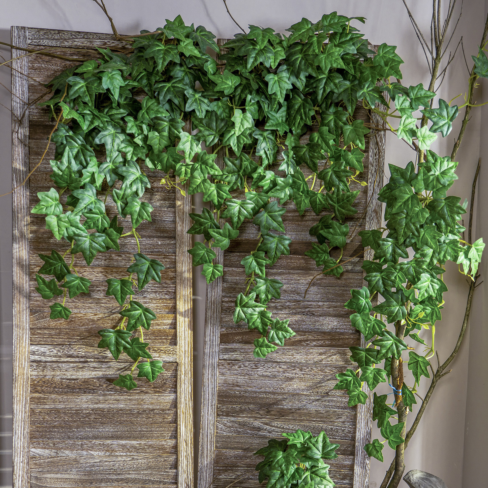 Alta calidad artificial planta verde colgante biónico artificial flor falsa vid escalada decoración del paisaje interior adornos