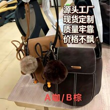 印花波士顿小众包大容量波士水桶款女百搭可爱手提斜挎包春日通勤