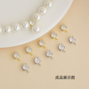 �߱�ɫ�18K�����������ᘿ��и������diy�ֹ�ճ�����錚���