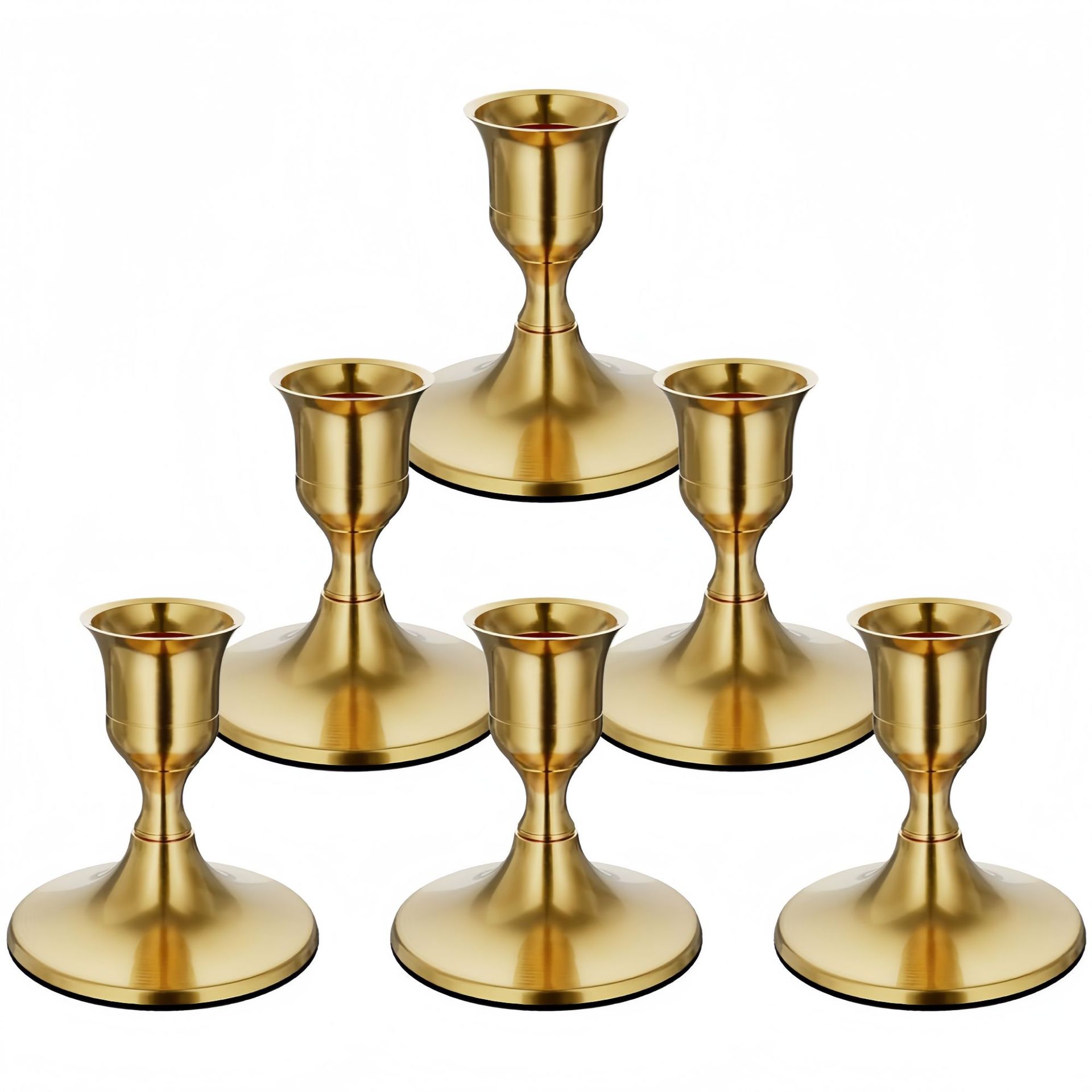 Transfronterizo Amazon Black Candelabro para la decoración de la repisa de la mesa de Navidad de acción de gracias festiva o hogar