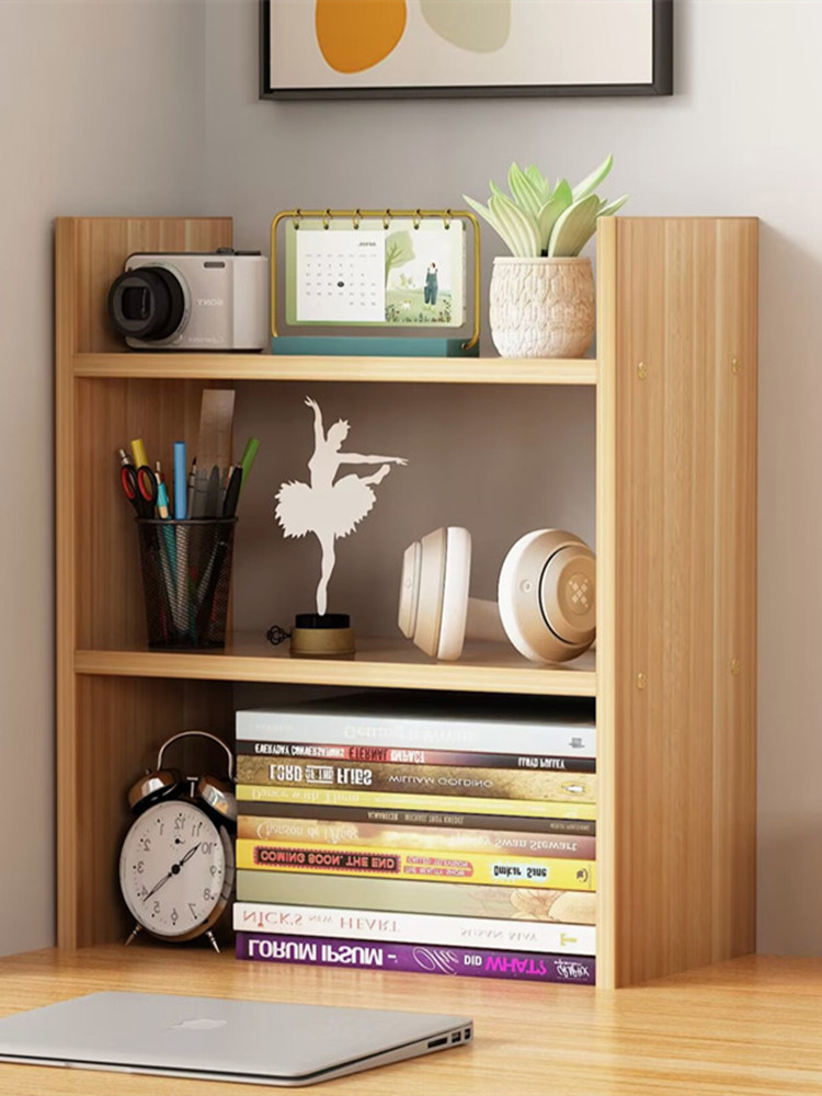L Simple Desktop Shelf Creative Office Storage Rack Storage Shelf Simple Kitchen Spice Rack Student Desk Book H