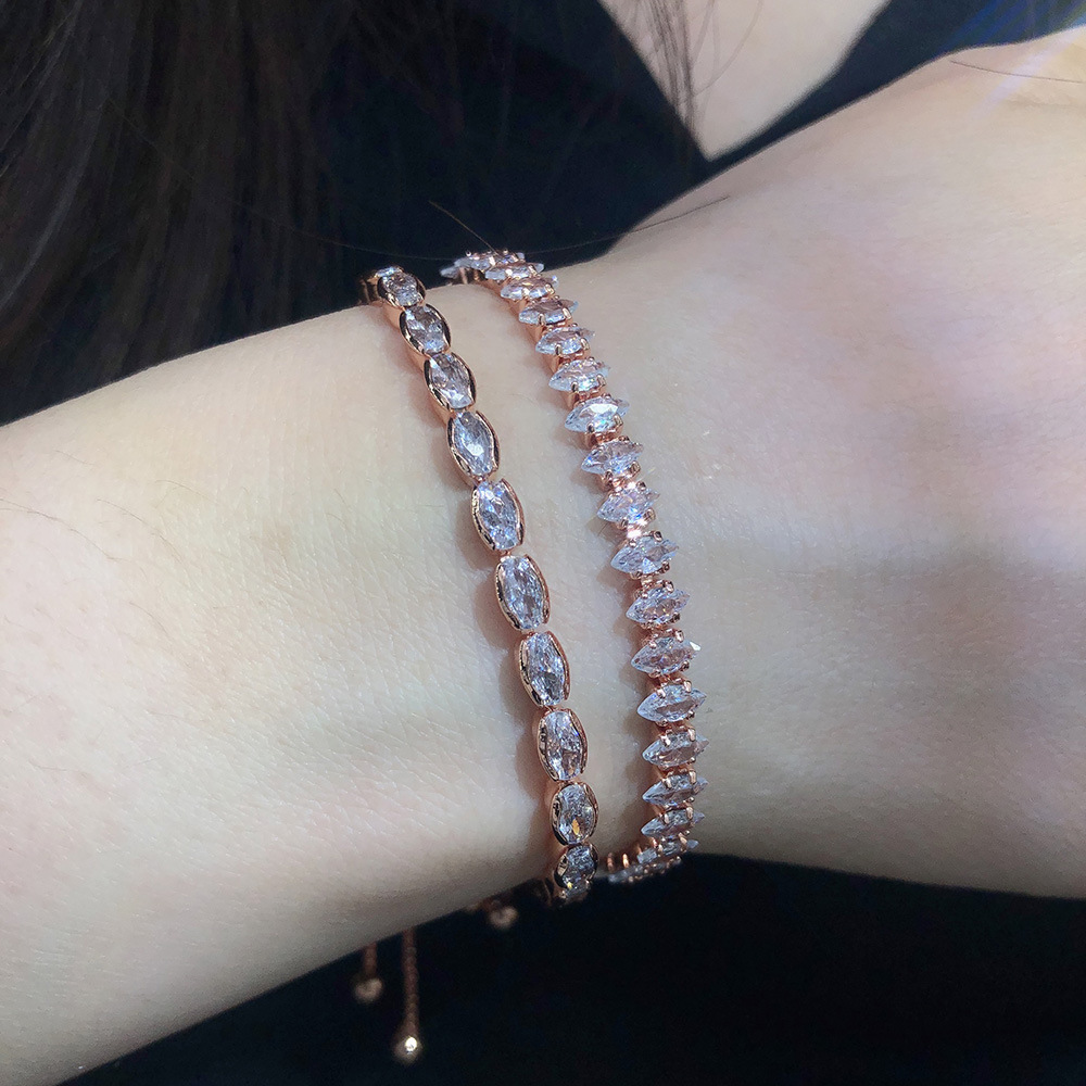 10g Weight Zircon Inlay Material Bracelets, Tennis Bracelet Classification 1 Piece Quantity Daily Occasion Copper Material Eye Pattern Women'S Gender Inlay Design Fashion Style Eye Copper Fashion Bracelets Tennis Bracelet 23