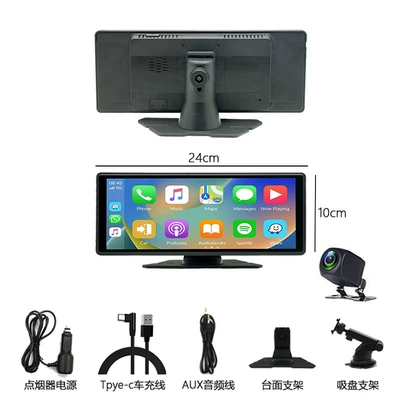 Apple Huawei Hic, Bort kompüteri - official-standard-configuration-add-reversing-rear-view-usb-powered-huawei-hicarapple-carplay-car-machine-1026inch