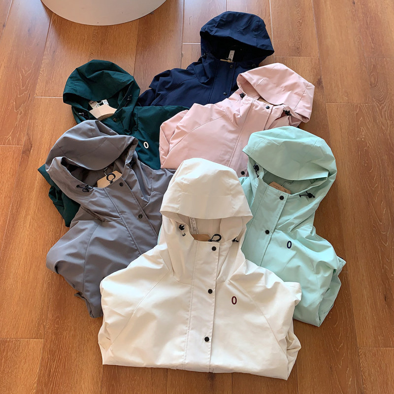Hong Kong-Based Niche Designer Women's Short Loose-Fit Three-Dimensional Drop-Shoulder Windproof Jacket
