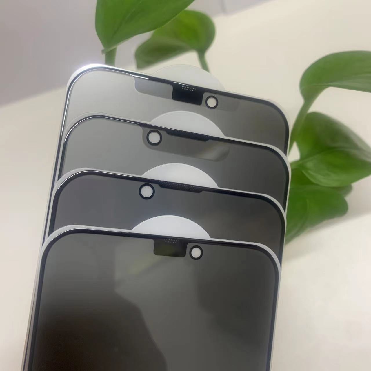 Suitable for Apple Privacy Screen Protector 28-Degree Anti-Peep Ip17/15/14/13/12/11 Series High-Aluminum Privacy Phone Film