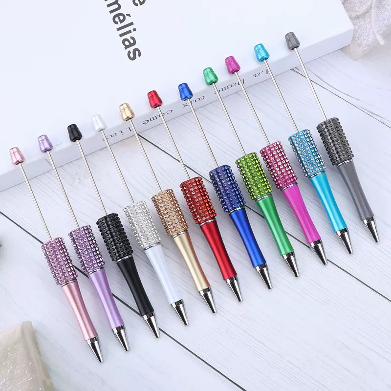 Diamond multicoloured rollerball pen, plastic ballpoint pen, gift box, DIY, Birthday gift, wholesale