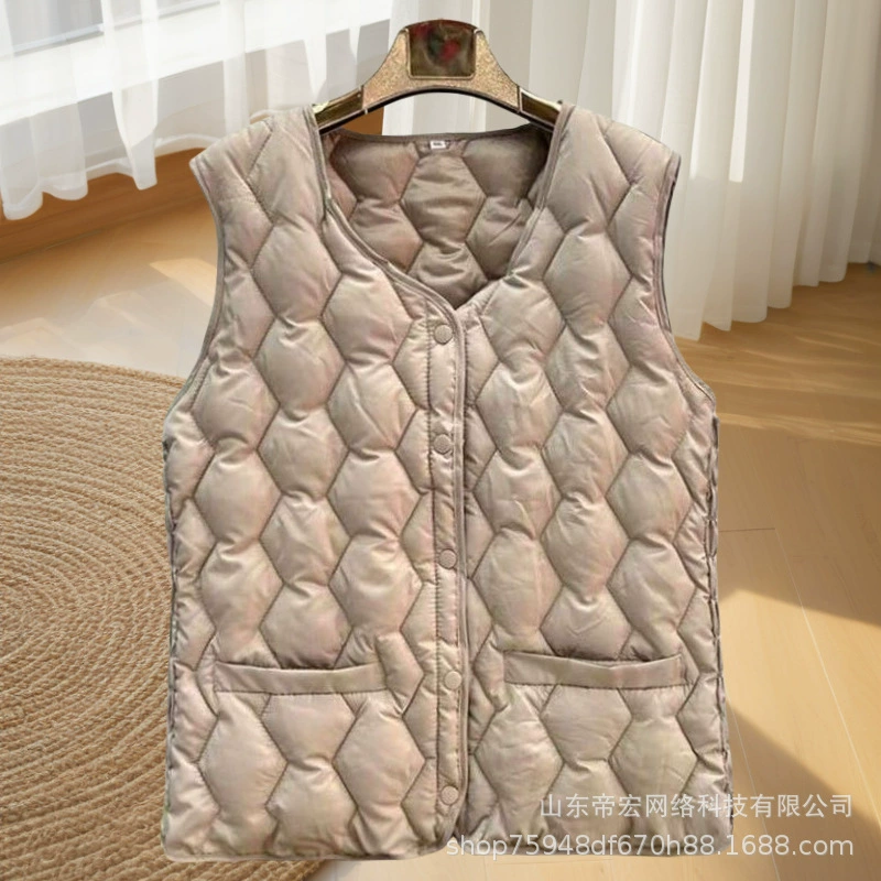 Новый зимний плюшевый наружный толстый теплый жилет женский удобный плюшевый