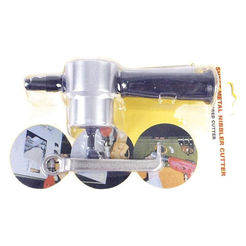 Cross-border 160A cortador de chapa metálica de doble cabeza curva de corte de chapa de hierro abridor de agujeros Modificación de audio tijeras eléctricas