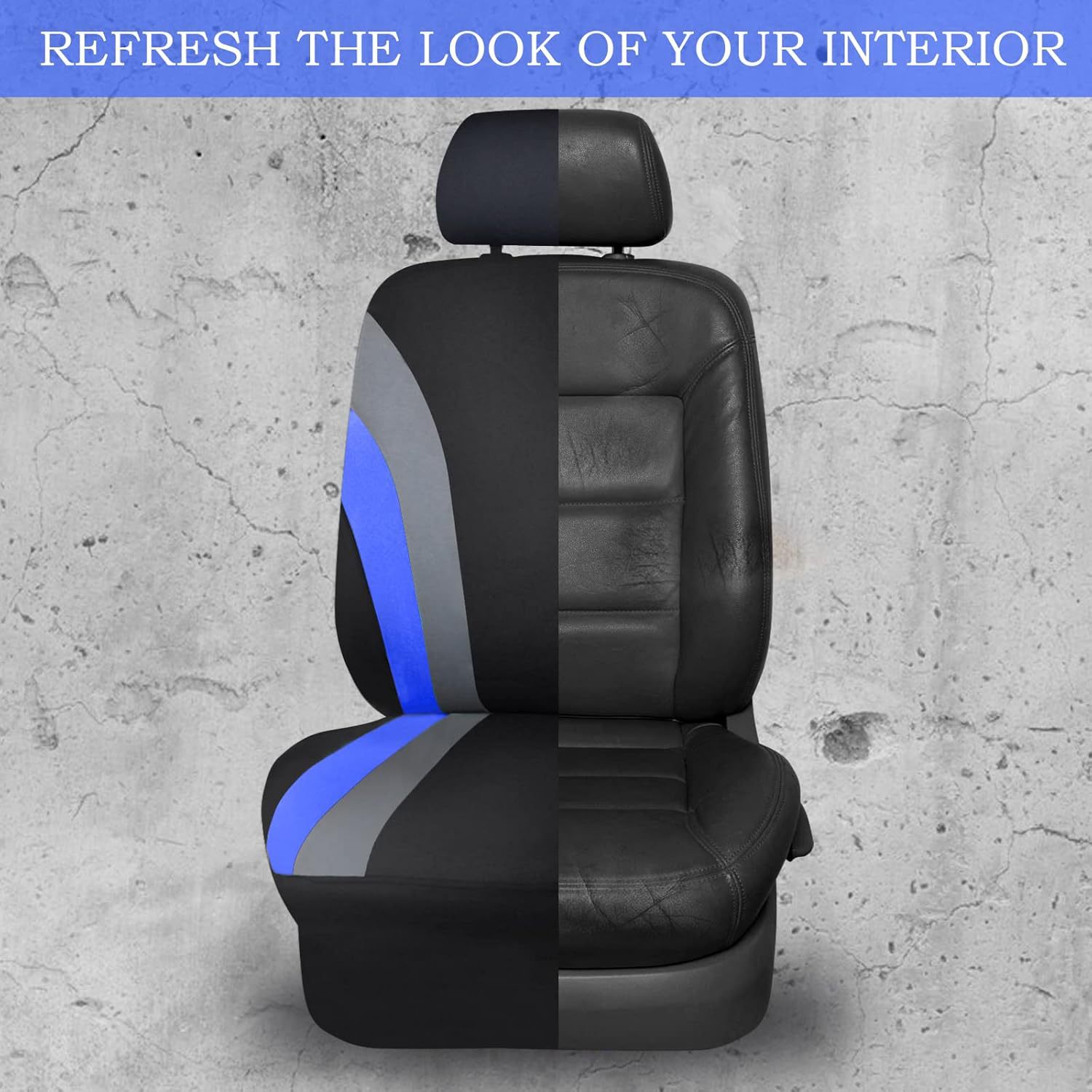 Source Factory Double Waistline All-Season Fabric Car Seat Cushion Hot-Selling on Amazon, Temu, Southeast Asia, Europe, and America