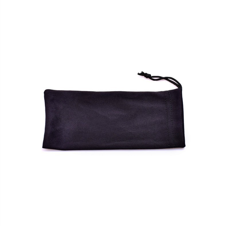Negro gafas bolsa gafas de tela polarizada tarjeta azul luz destornillador pequeño lote impresión LOGO gafas caso al por mayor