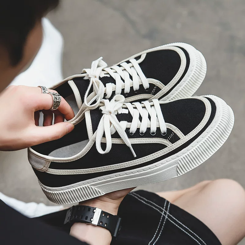 Men's summer breathable cloth shoes, low universal casual footwear