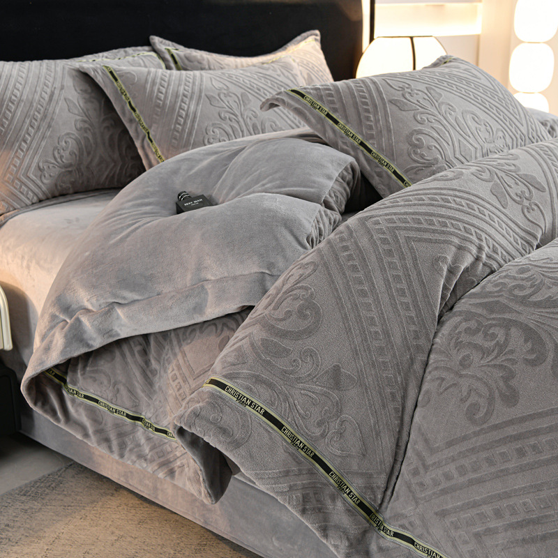 Flor europea - platino gris