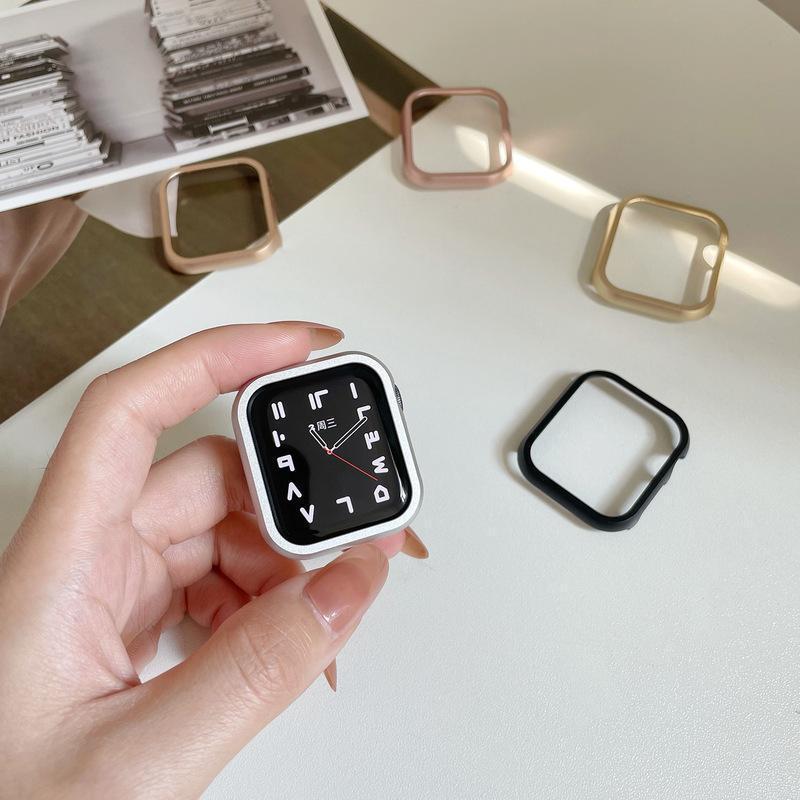 Aluminum Alloy Protective Shell Anti-drop Anti-scratch Suitable for applewatch Apple Watch iwatch98 Generation 765