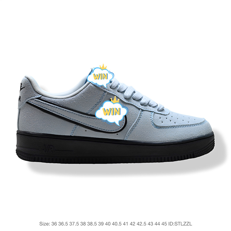 Putian shoes NK Air Force 1, unisex air-cushioned low-top sneakers, versatile thick-soled casual athletic shoes