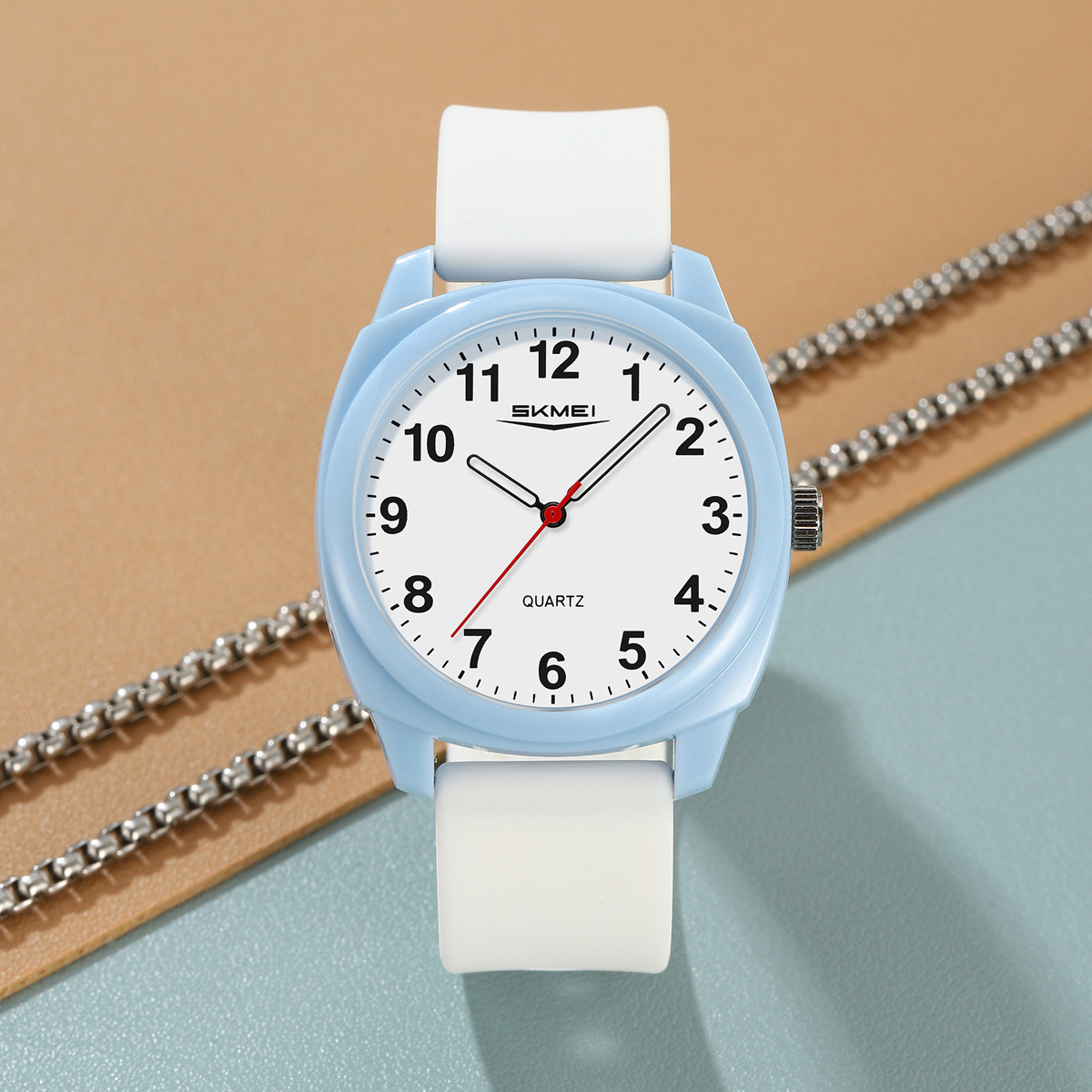Momento 50 metros impermeable relojes de cuarzo digital simple examen relojes de pulsera especial fuente de fábrica al por mayor
