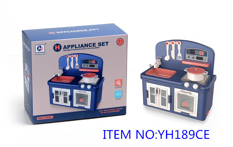 Juguetes para niños mini cocina interior chicas simulación regalos de cumpleaños Chenghai 3 años serie completa