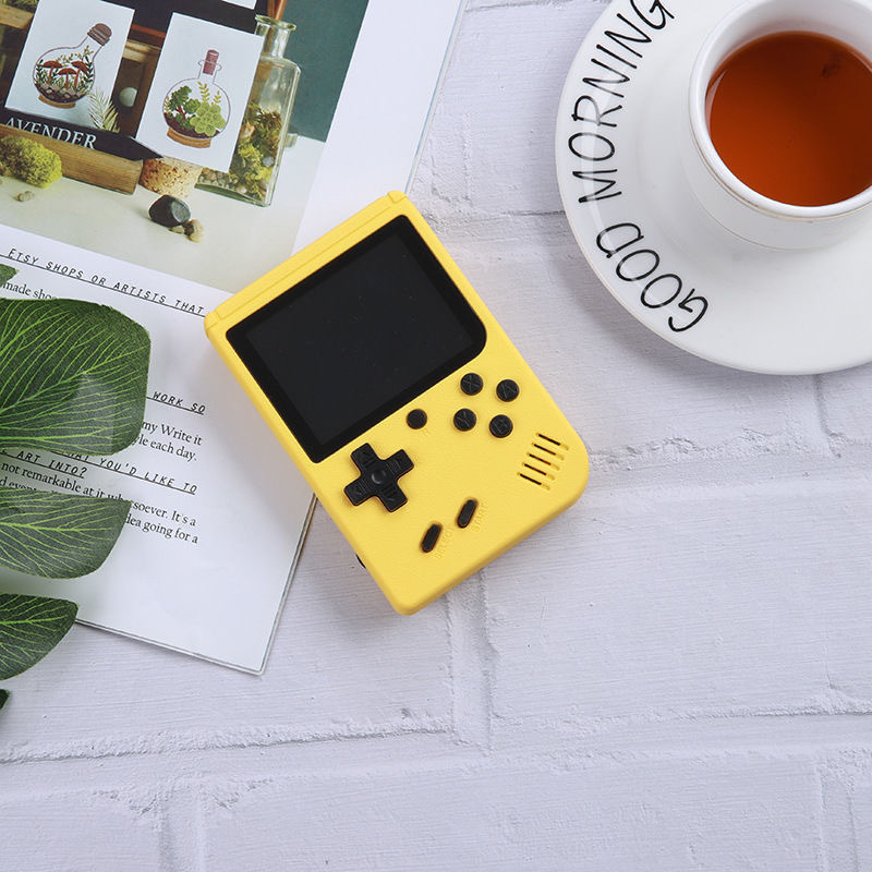 [macaron yellow] 500-in-1 game console