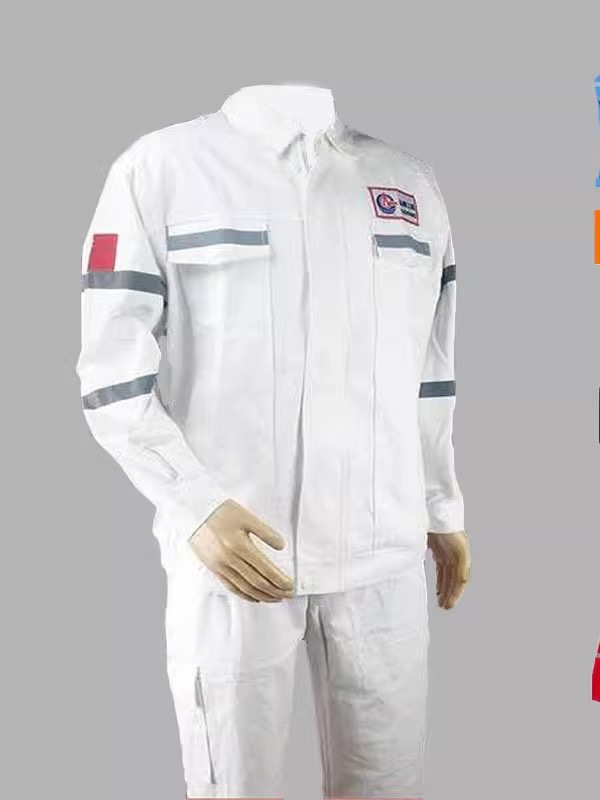 纯棉电焊中海油工作服套装男防烫耐磨船厂防阻燃劳保服焊工工作服|undefined