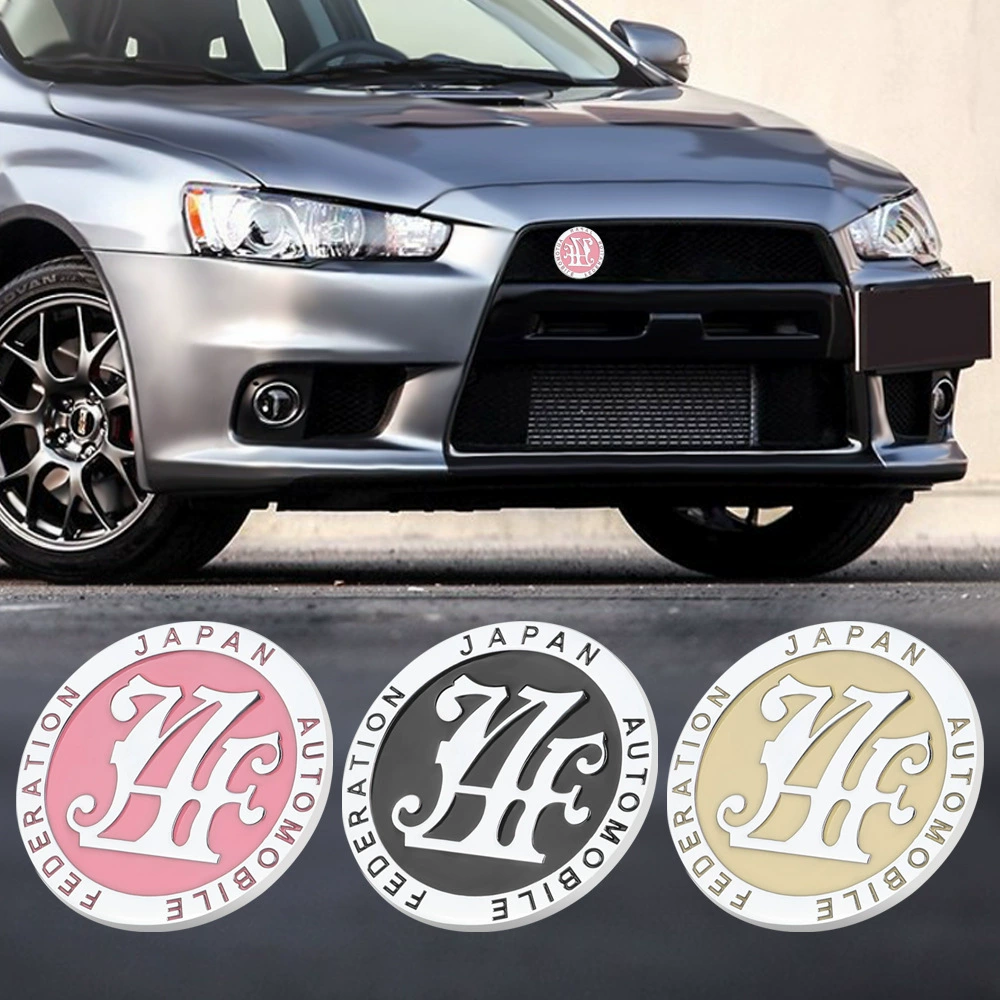 Модификация автомобиля JAF автомобильный альянс средней сетки логотип из сплава металлический кулон декоративный логотип пятно оптовая продажа