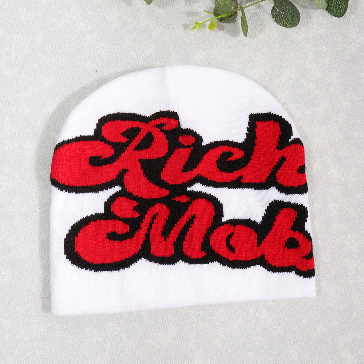 Unisex Strickmütze Alphabet Strickmütze warme Strickmütze_voghion.com