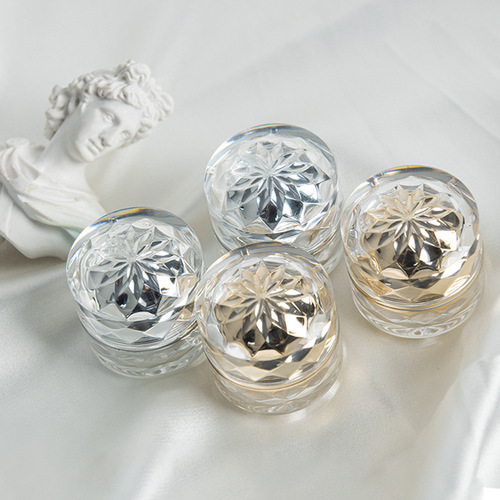 5g 5g acrylic cream box double-layer lotion bottle high-end essence trial size chrysanthemum bottle with inner lid sample