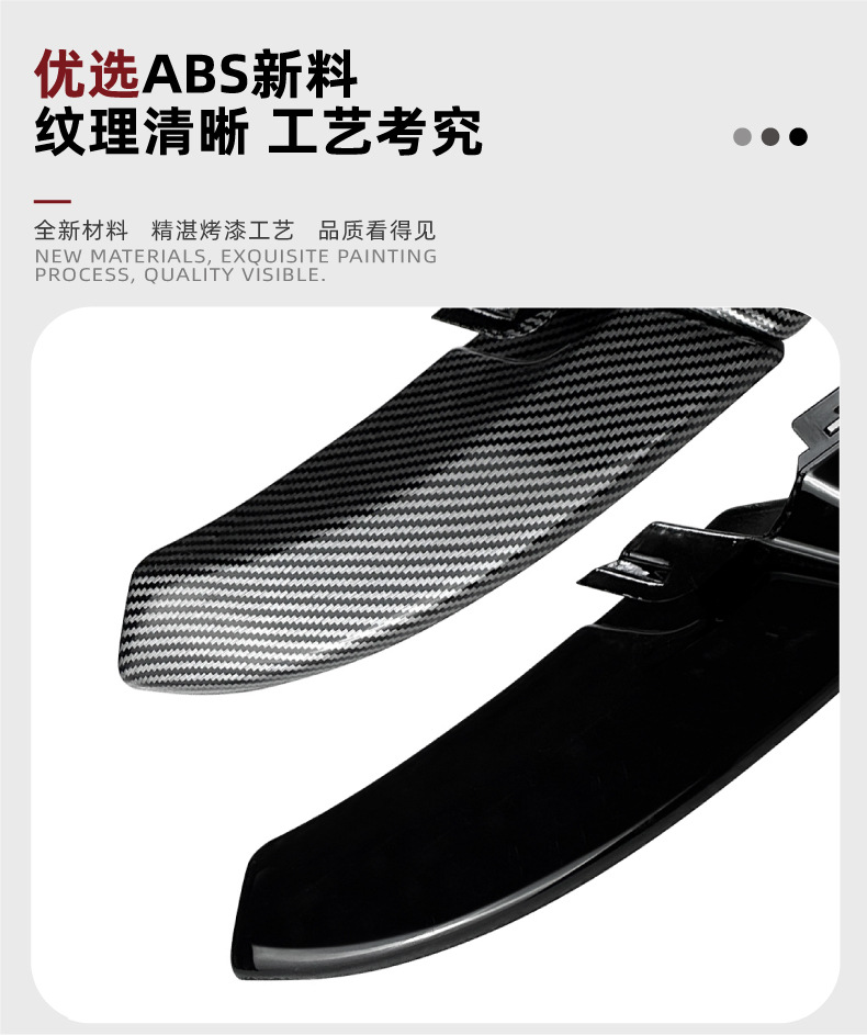 Suitable for Volkswagen Golf 6 Golf Mk6 2008-2012 Standard Version Rear Lip Spoiler Modification