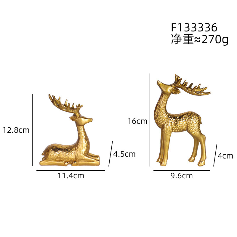 新款圣诞老人雪人摆件跨境家居装饰品圣诞节礼物树脂工艺品批发|undefined