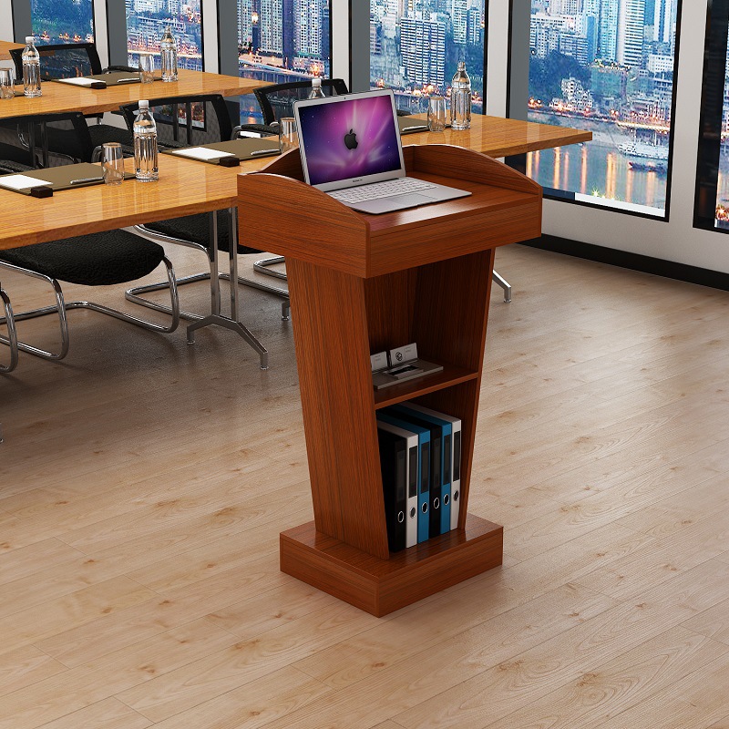Podium, welcome table, reception table, speech training table, teacher conference podium, table, wedding hosting table