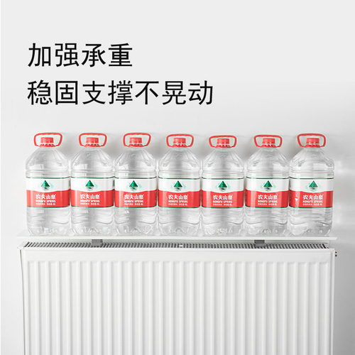 Partition above the radiator shelf, household new radiator cover cover, old-fashioned anti-smoke wall, no punching