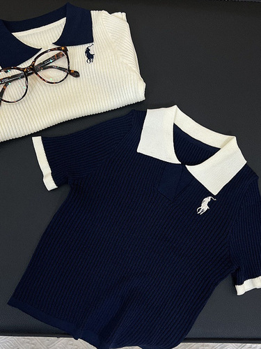 2025 Children's Polo Short Sleeve Mesh Breathable Summer Versatile Contrast Color Ice Silk Short Sleeve T-Shirt