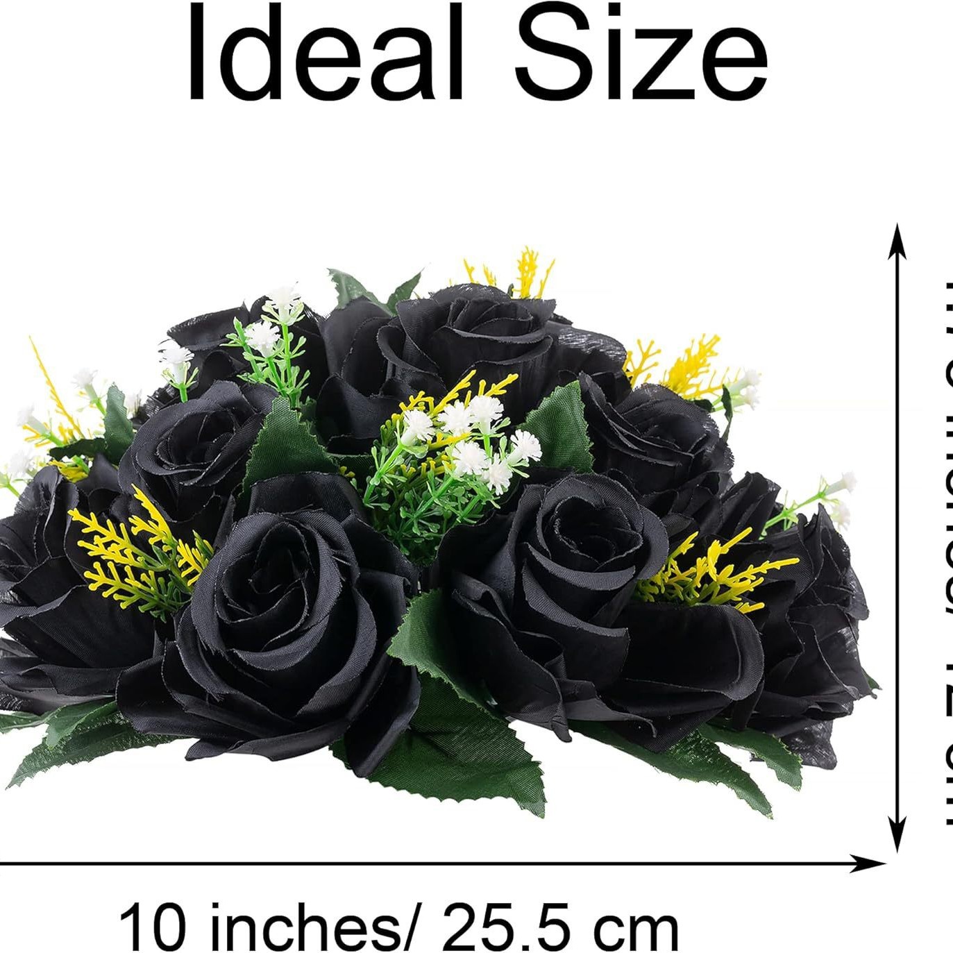 Bola de rosas de flores artificiales para boda, fiesta de cumpleaños, día de San Valentín, decoración del hogar, accesorios de flores artificiales blancas y rosas, adornos