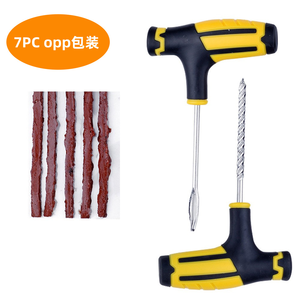 herramienta de reparación de neumáticos de vacío caliente transfronterizo para motocicletas eléctricas, paquete de reparación de neumáticos, herramienta de reparación de neumáticos portátil