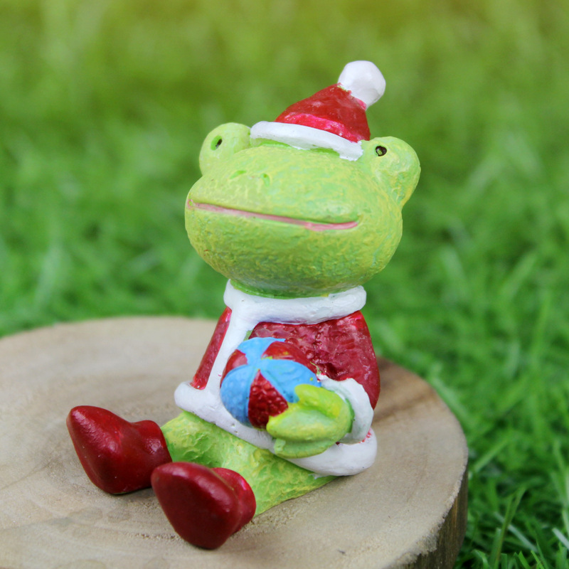 Rana menta bola colorida