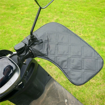Motorcycle Handle Cover | electric scooters and motorcycles - one-size-fits-all-pure-black-small-opening-waterproof-fabricbreathable