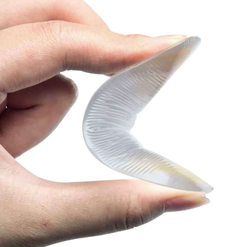 Silicone para adultos y niños pequeños soporte de arco plano calzado de calzado antideslizante amortiguador almohadilla de arco de gel almohadilla de centro del pie