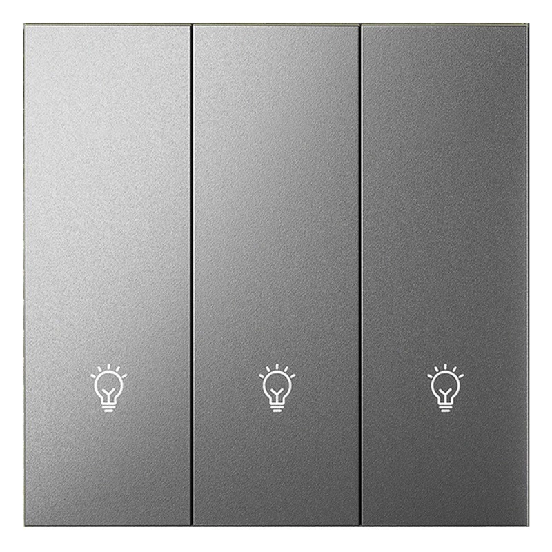 Умный переключатель Bluetooth mesh2.0 был подключен к беспроводному двойному управления Mijia APP с одним нулевым огнем, универсальной сценой голосовой поверхности