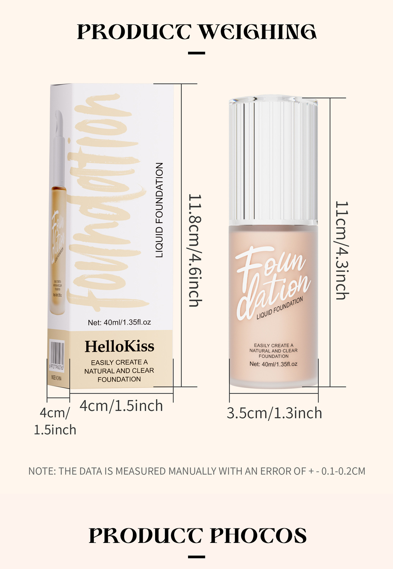 Hellokiss Foundation is a clear, smooth, natural and long-lasting European and American Foundation matte foundation makeup undefined