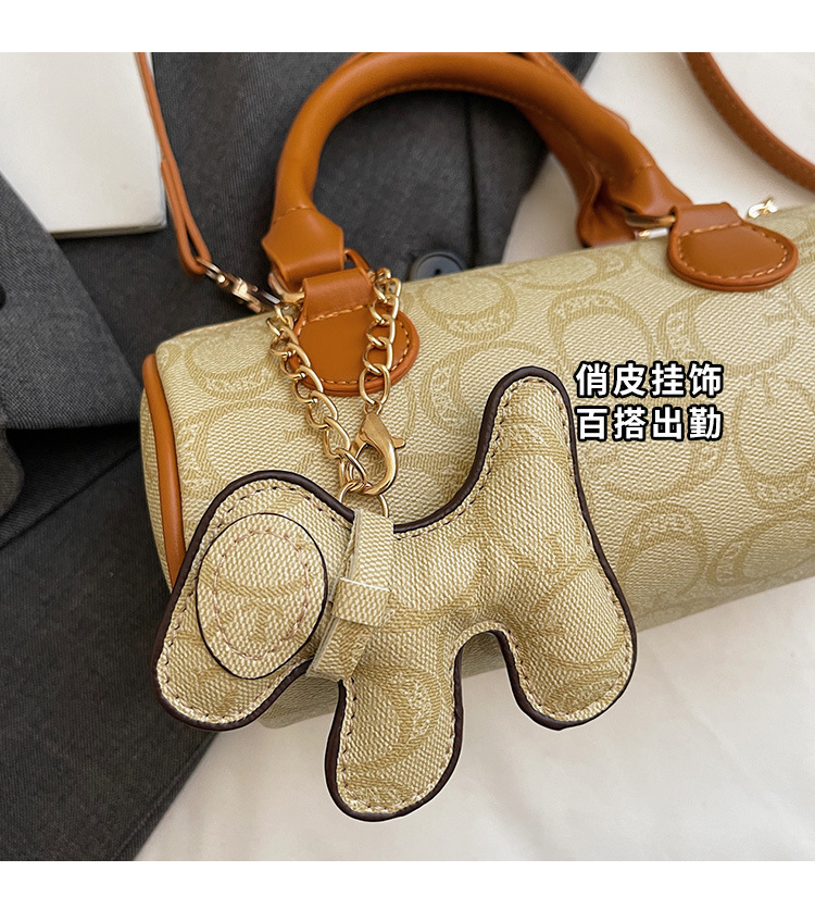 The 2025 summer new small handbag for women, the Boston bag, is casual, versatile, elegant, and has a high level of appearance. It is a trendy hand-held crossbody bag undefined