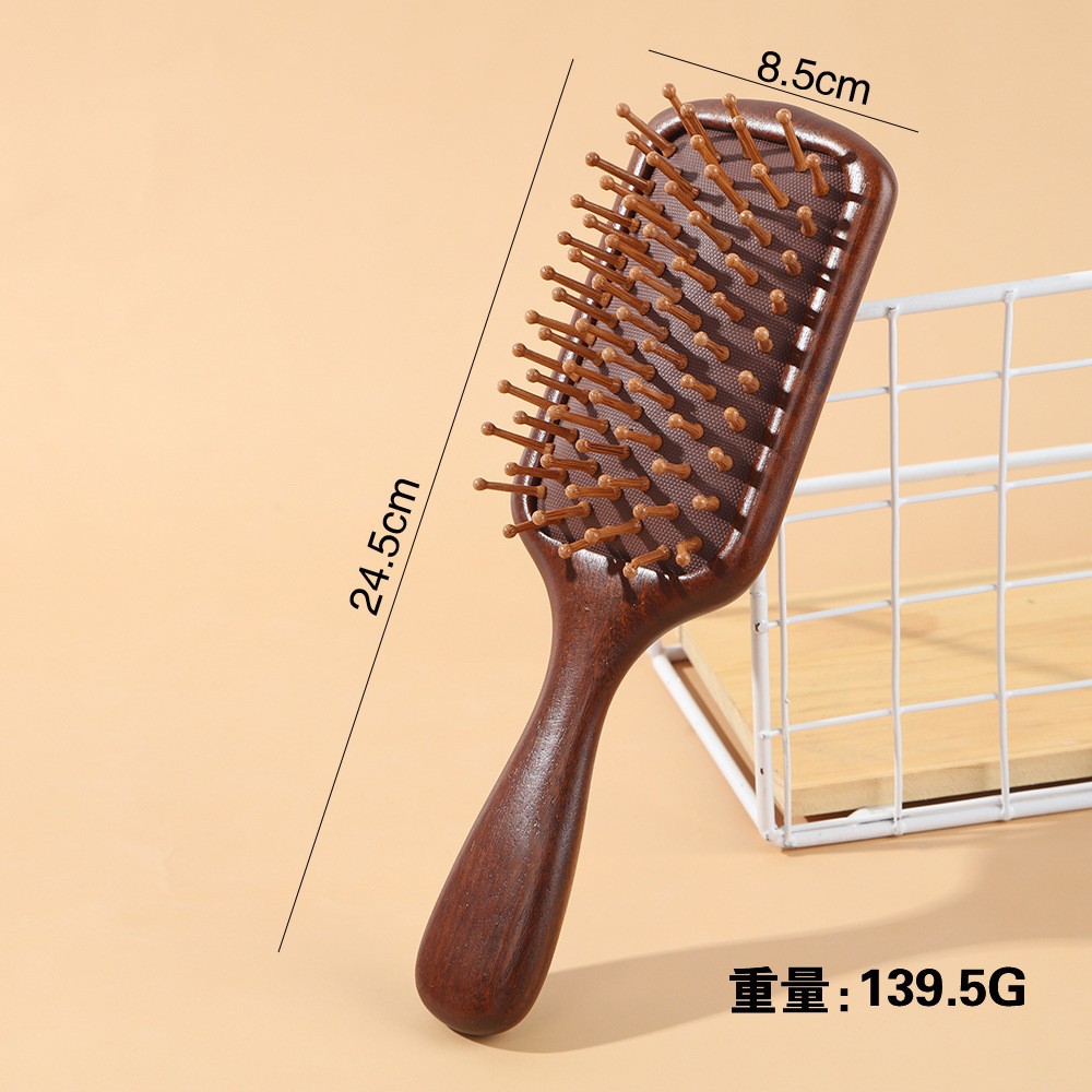 4009 sandalwood large square comb