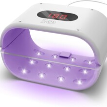 新款跨境uv双面灯紫外线uv固化灯手工滴胶diy快速固化美甲光疗灯