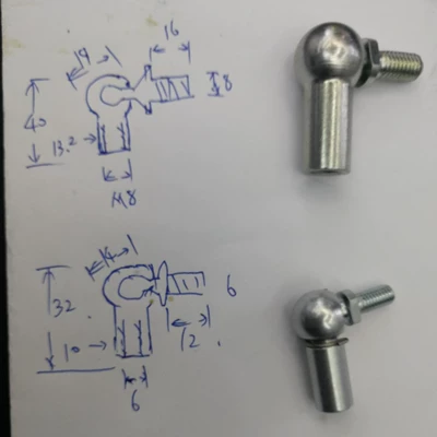 Steering rod ball head Carbon Steel
